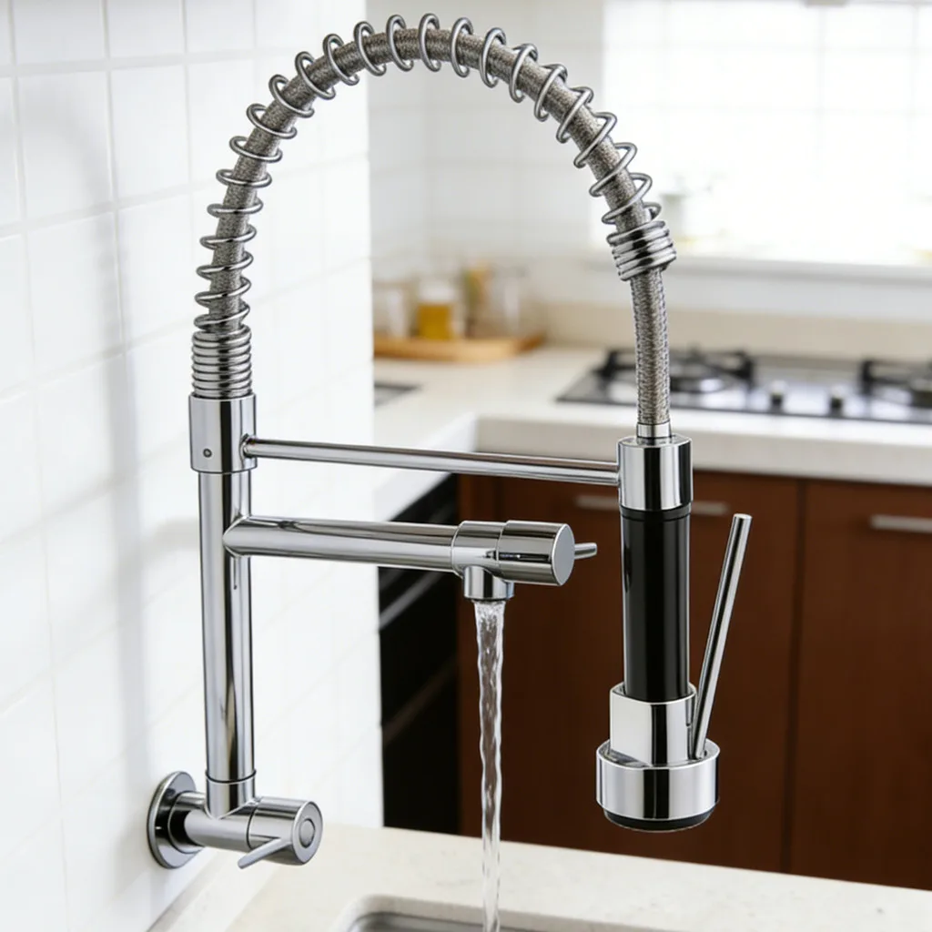 Torneira de cozinha gourmet com pulverizador