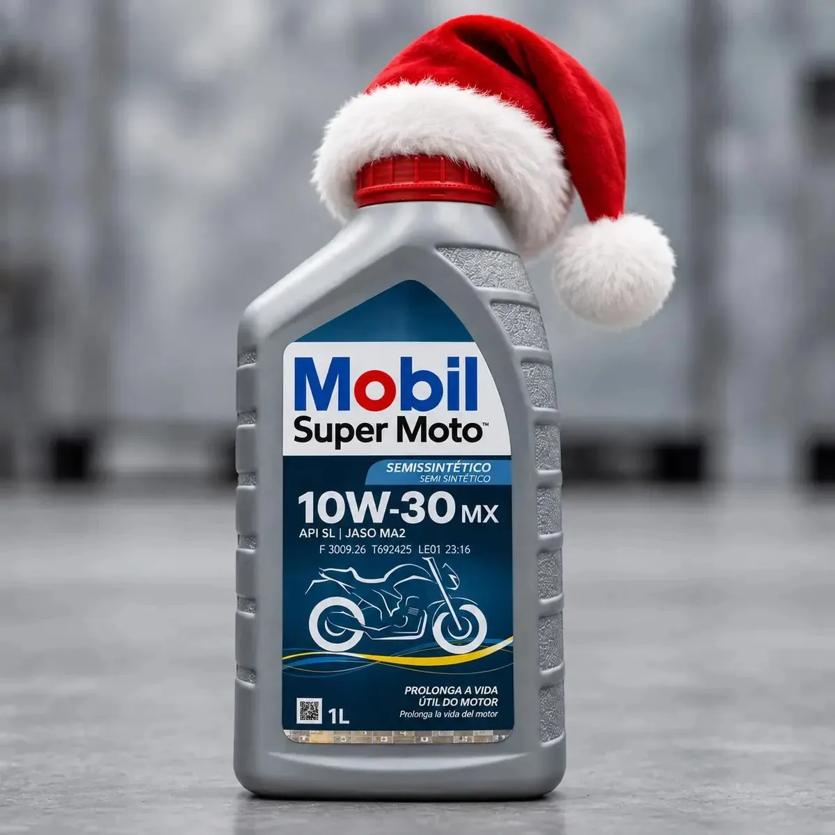 Óleo Mobil para moto 4T 10W30 semissintético