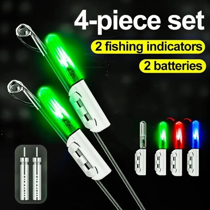 Luzes de ponta de vara para pesca noturna