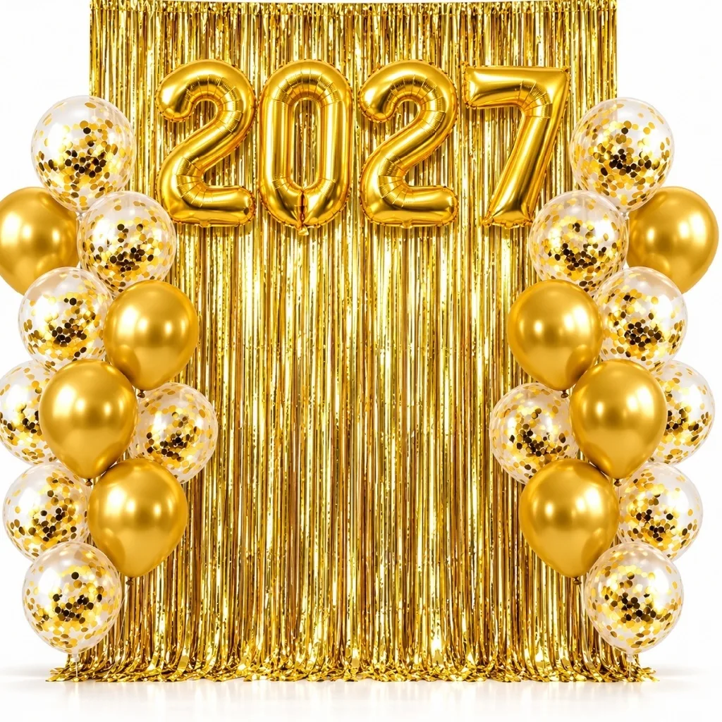 Kit de decoração para réveillon 2027