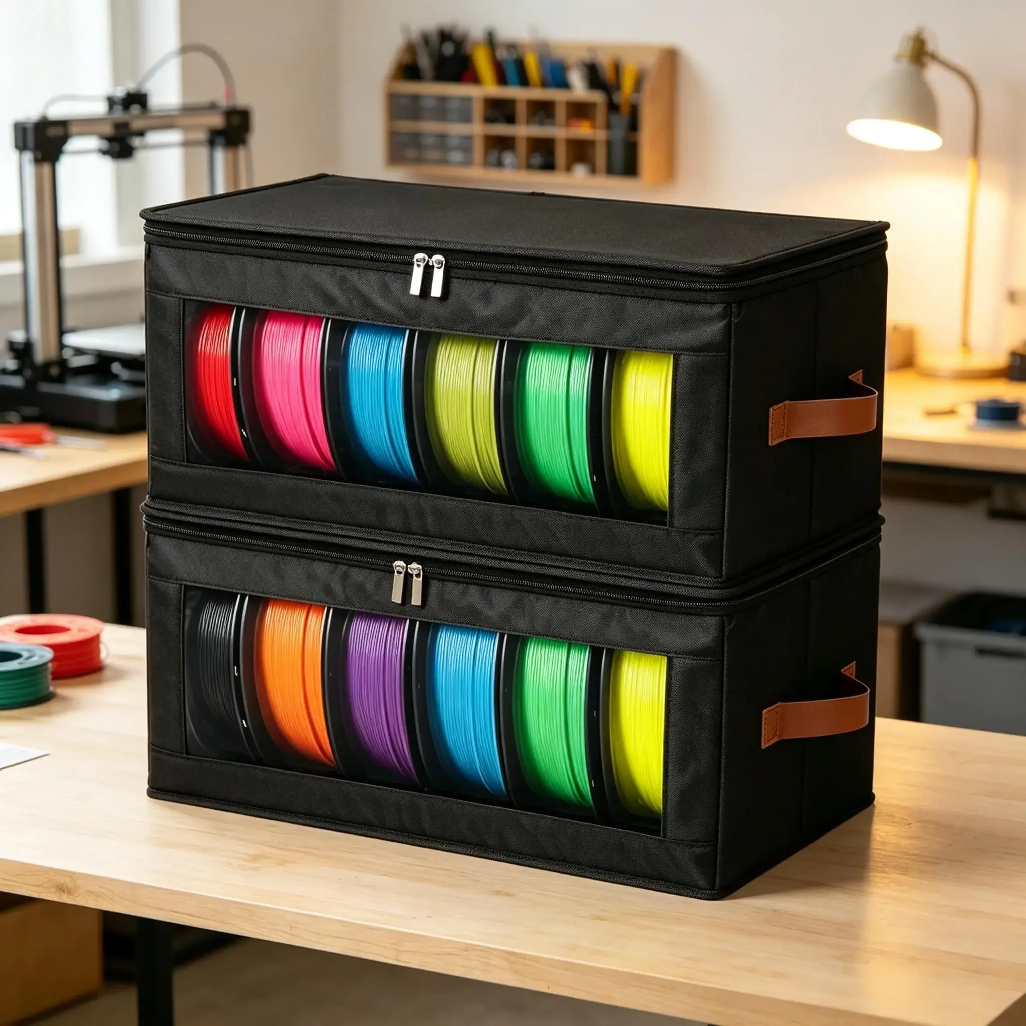 Bolsa para armazenar filamento de impressora 3D