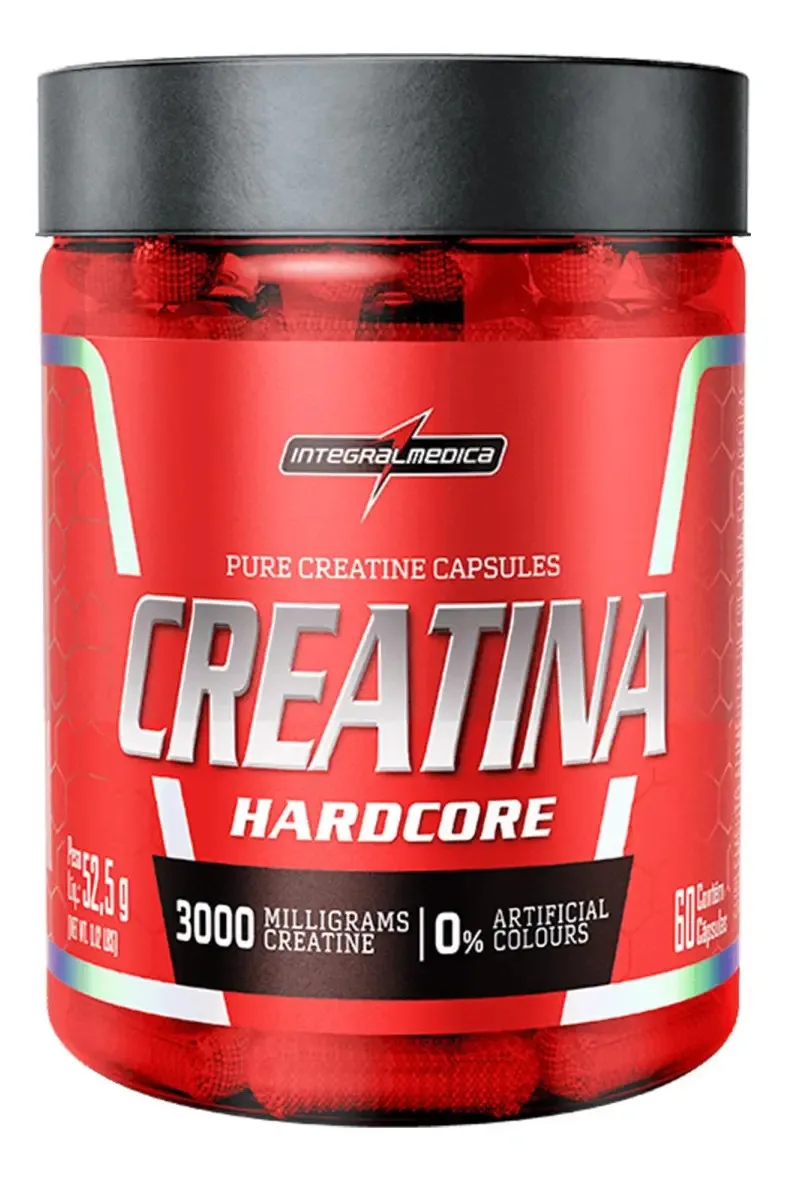 Creatina Integralmedica pura em cápsulas