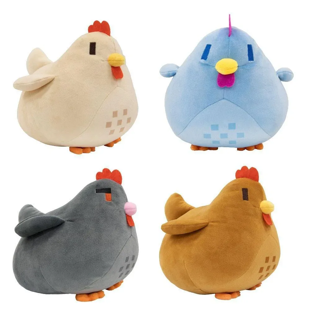 Pelúcia de frango inspirada em Stardew Valley