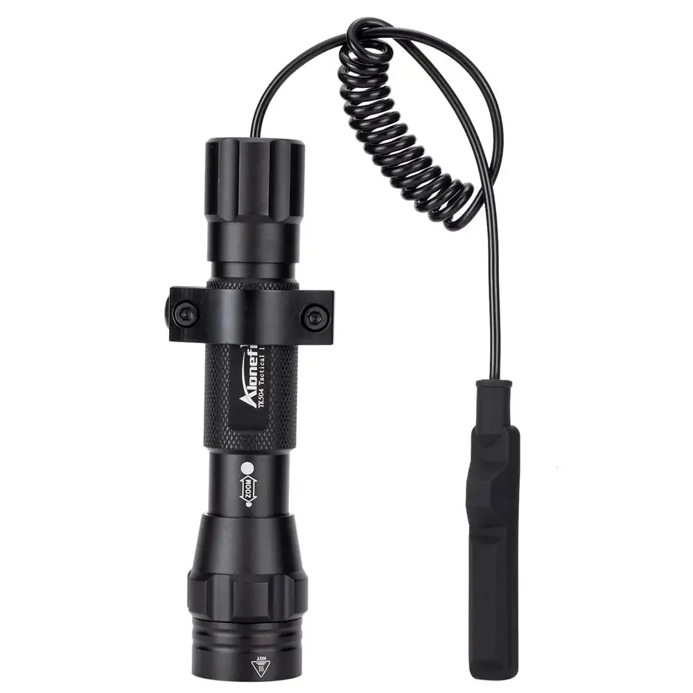 Lanterna tática de 12 W com zoom