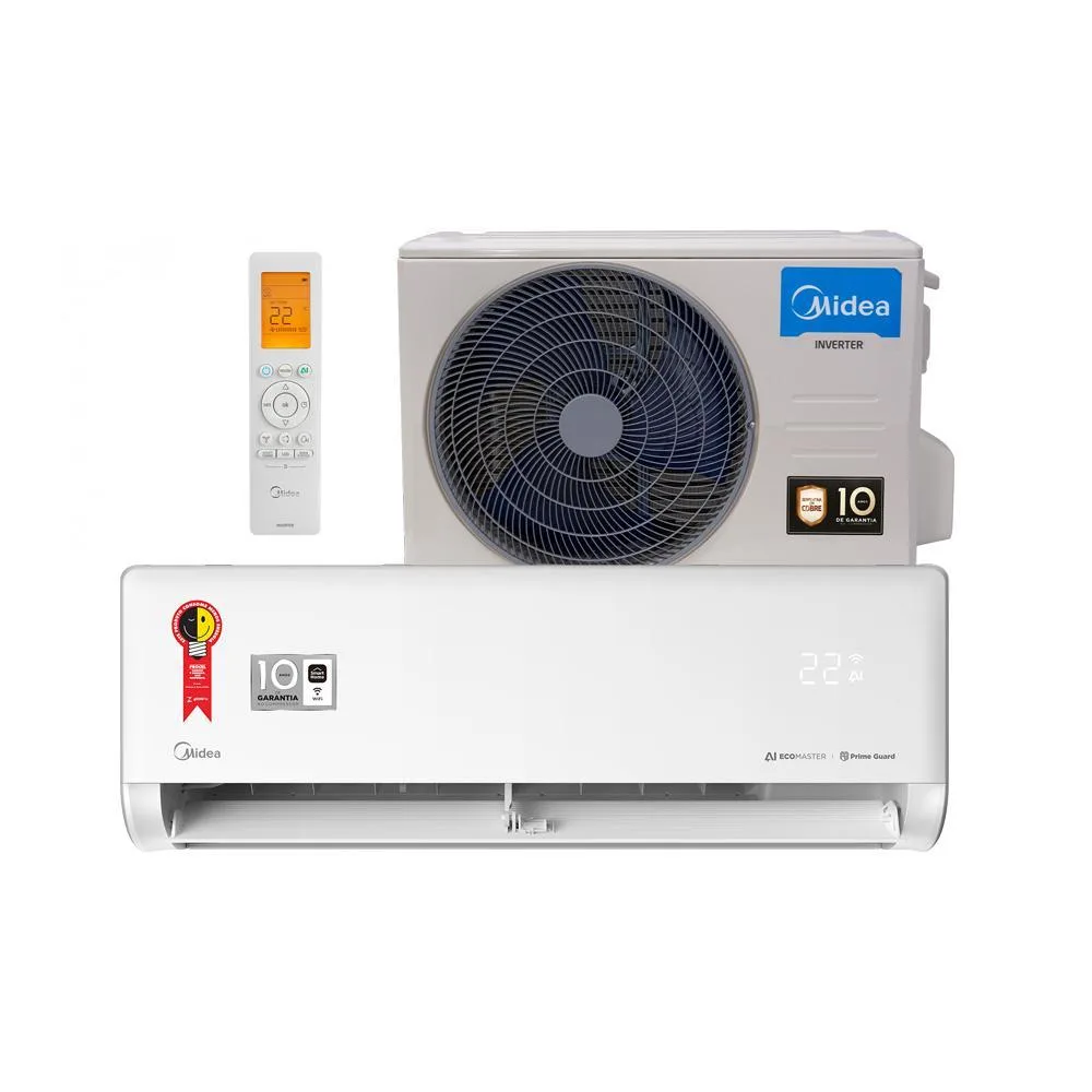 Ar-condicionado Midea Ecomaster de 9000 BTU