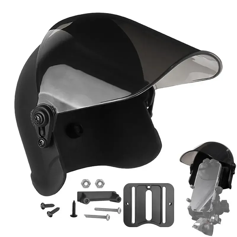 Suporte impermeável para celular em motocicleta
