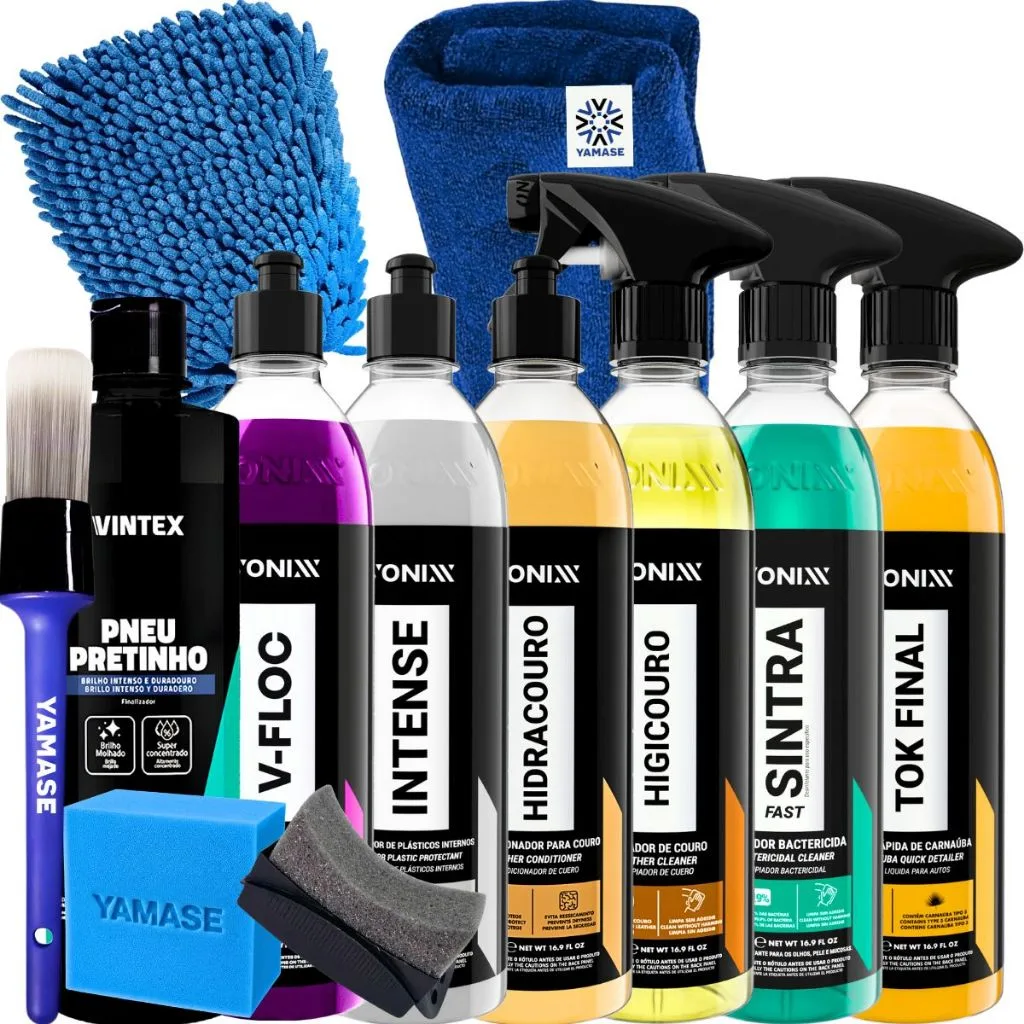 Kit de limpeza automotiva Vonixx
