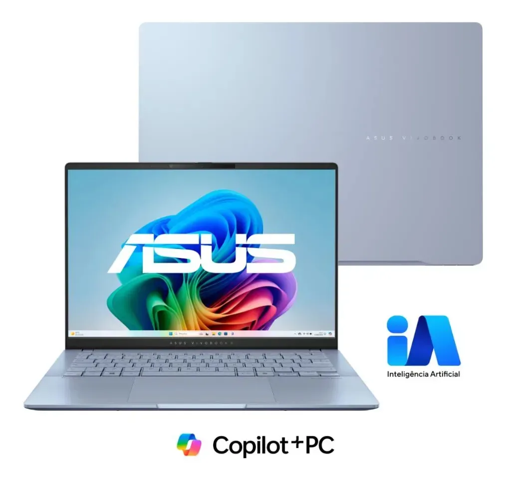Notebook Asus Vivobook S 14 com tela OLED