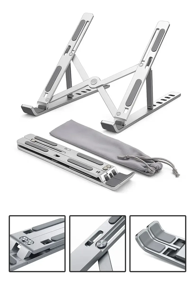 Suporte para notebook e MacBook ajustável