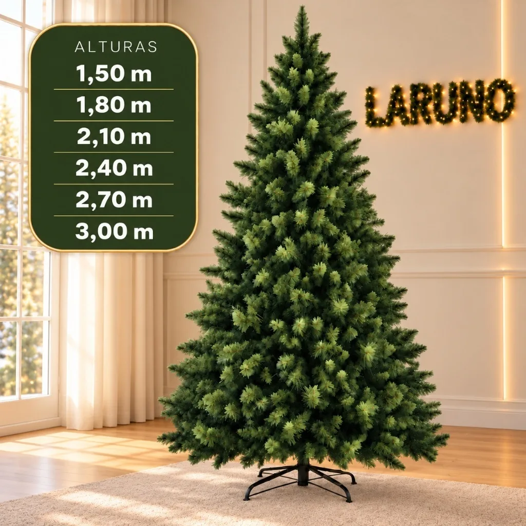 Árvore de Natal pinheiro Laruno de 1,5 m