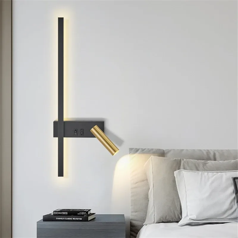 Luminária de parede LED nórdica