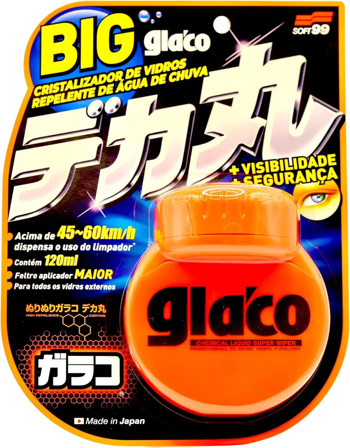 Cristalizador Glaco para vidros automotivos