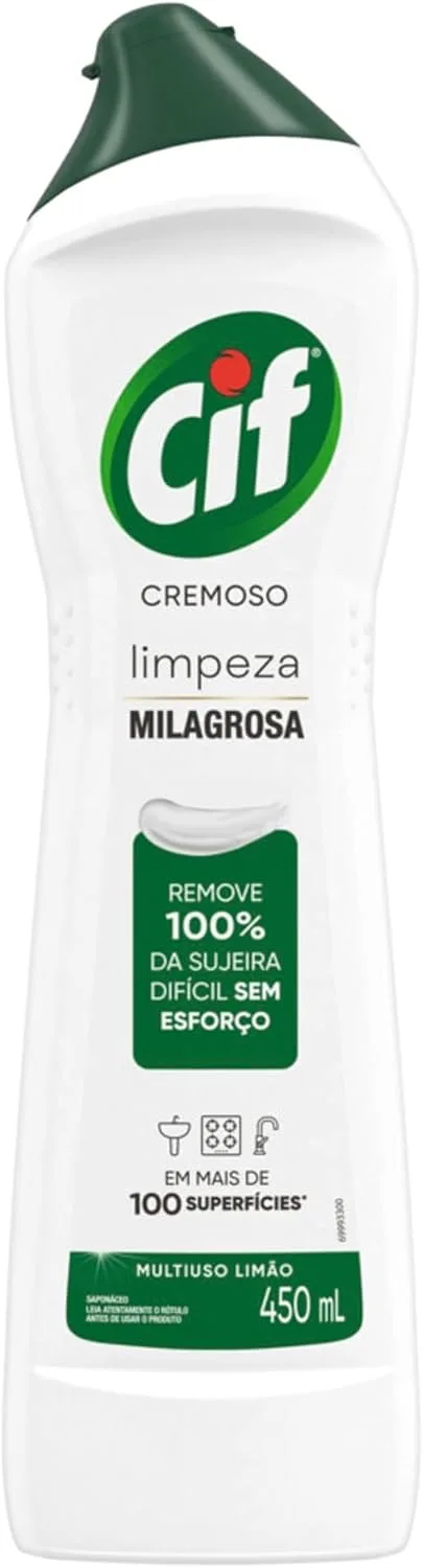 Cif cremoso de limão 450 ml