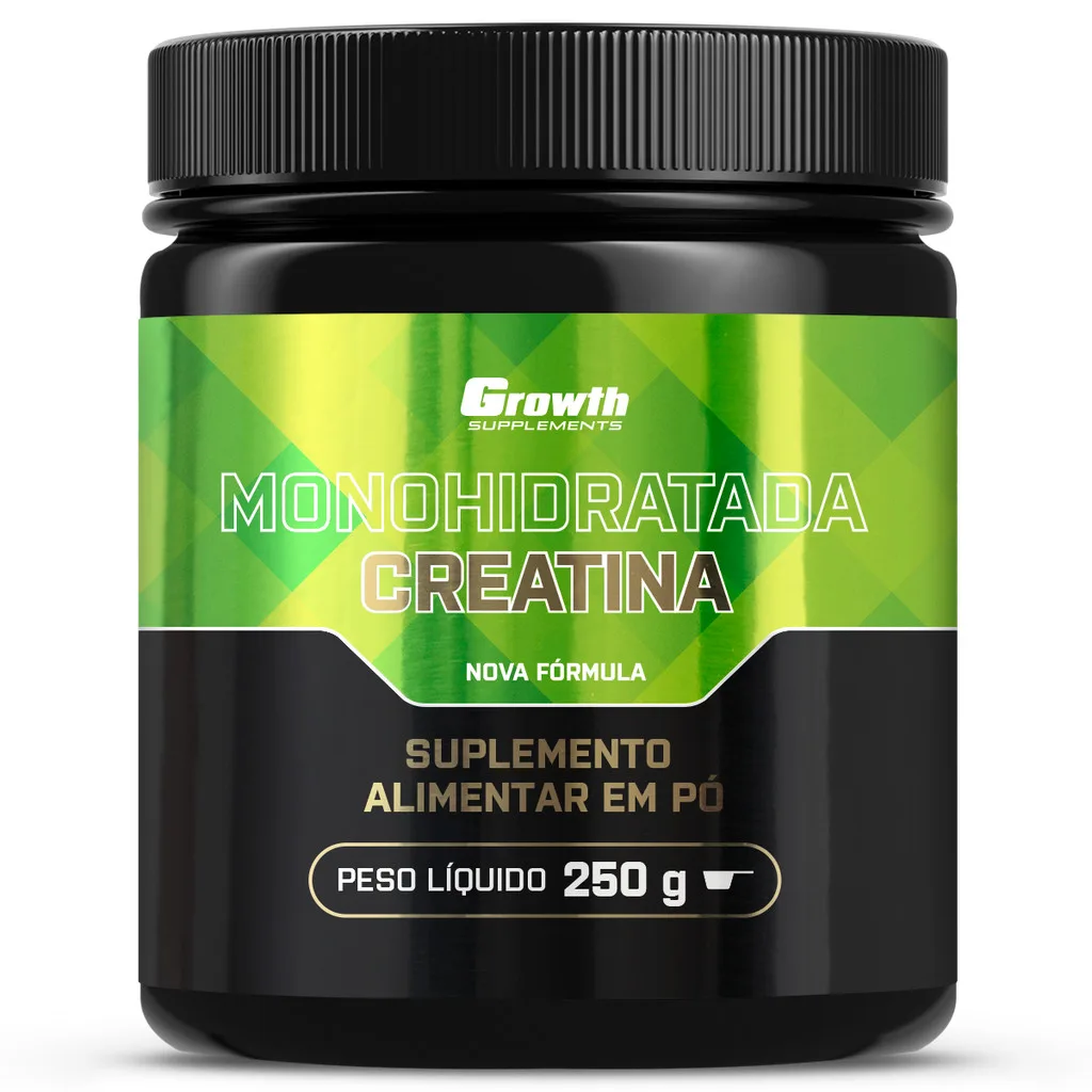 Creatina monohidratada Growth sem sabor