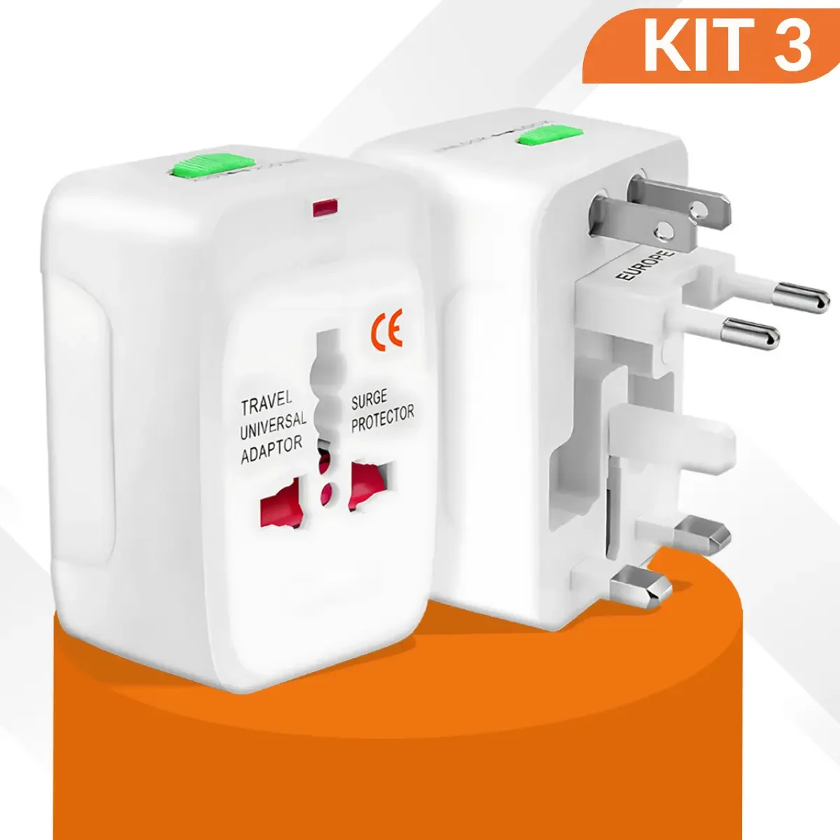 Adaptador de tomada para viagem internacional