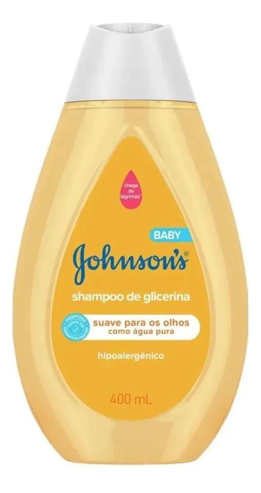 Shampoo infantil Johnson's Baby de glicerina