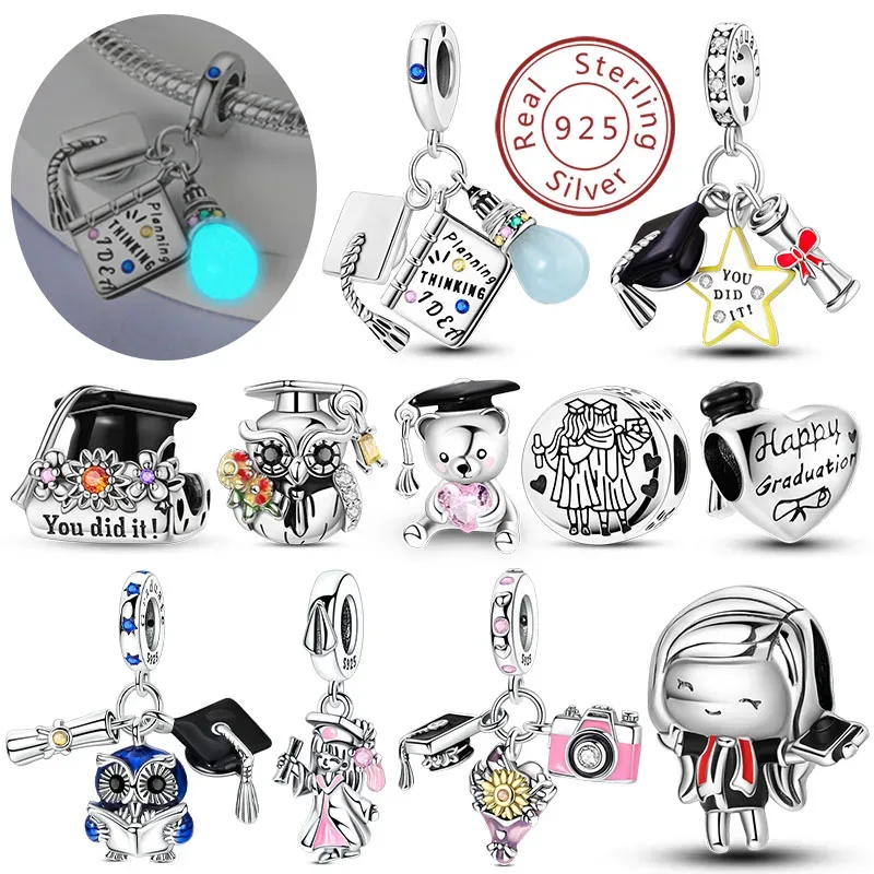 Pingentes de prata 925 para pulseira