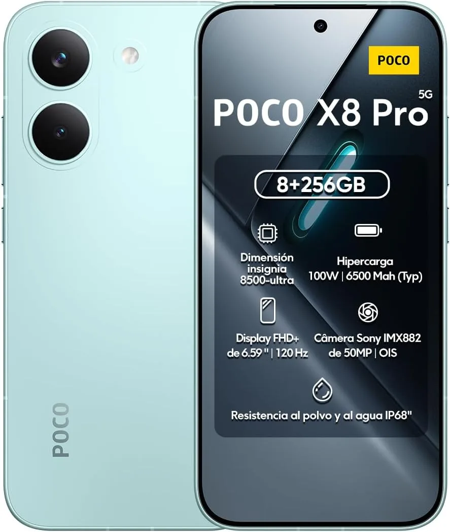 Celular Xiaomi Poco X8 Pro de 256 GB