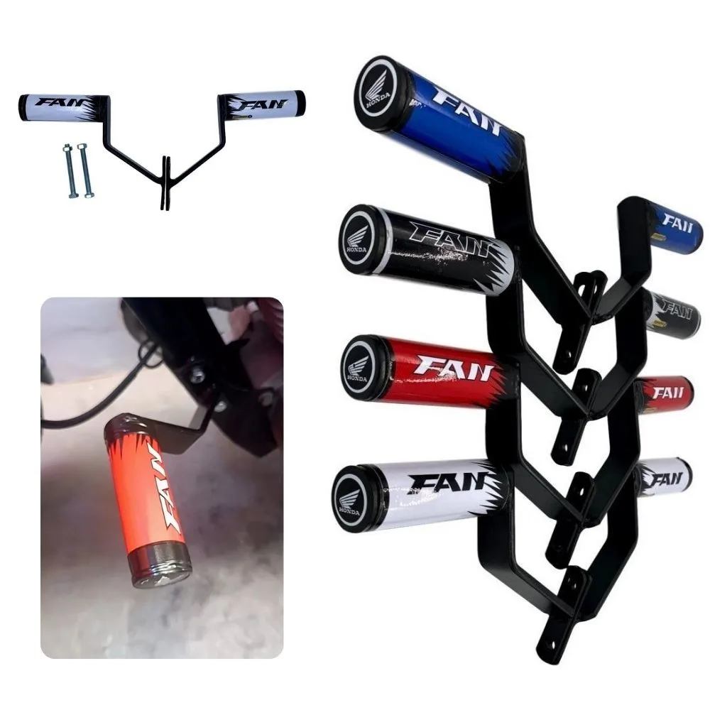 Slider lateral reforçado para Honda Fan 125, 150 e 160