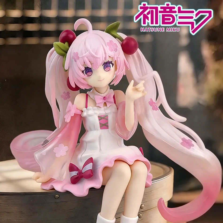 Figura Hatsune Miku Sakura Miku em PVC