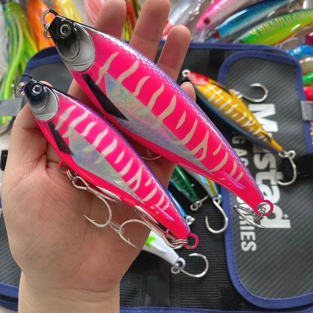 Isca popper de pesca para água salgada