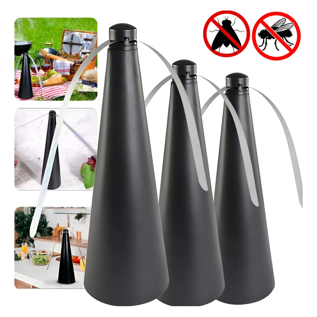 Kit com 3 ventiladores armadilha para mosquitos