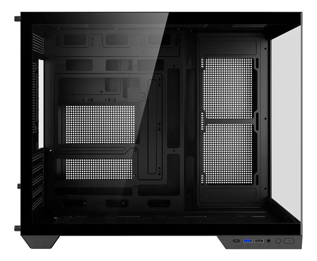 Gabinete Kalkan Saga Micro ATX preto