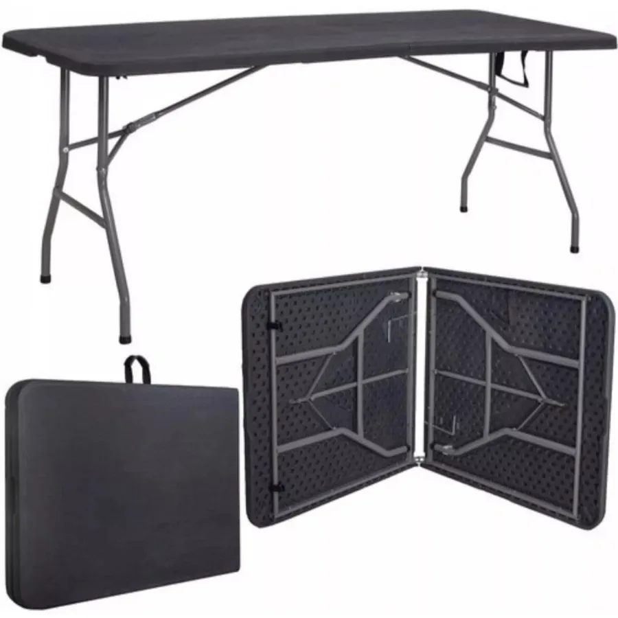 Mesa portátil reforçada para camping