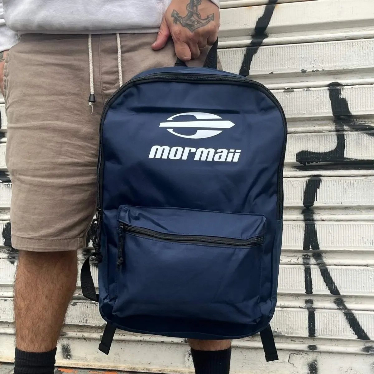 Mochila Mormaii casual azul de 21 litros