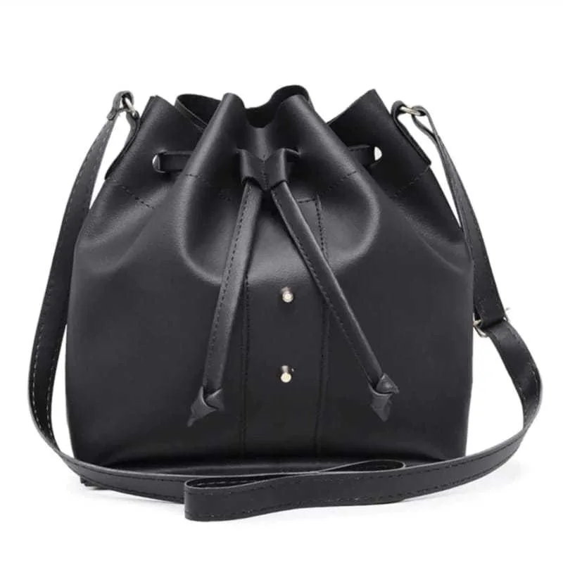 Bolsa feminina de couro ecológico