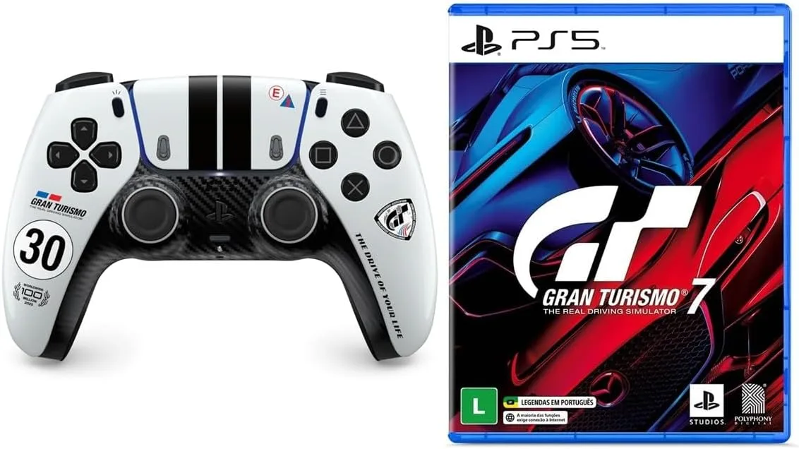 Controle DualSense Gran Turismo para PS5