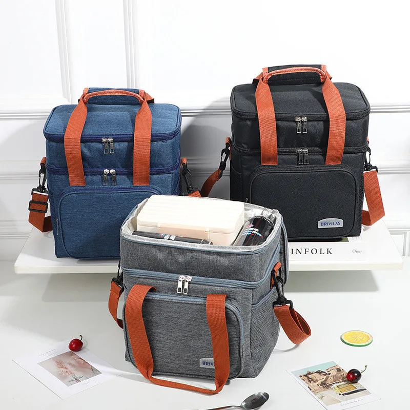 Bolsa Térmica De Grande Capacidade De Alta Qualidade Adequada Para Viagens De Piquenique Na Praia