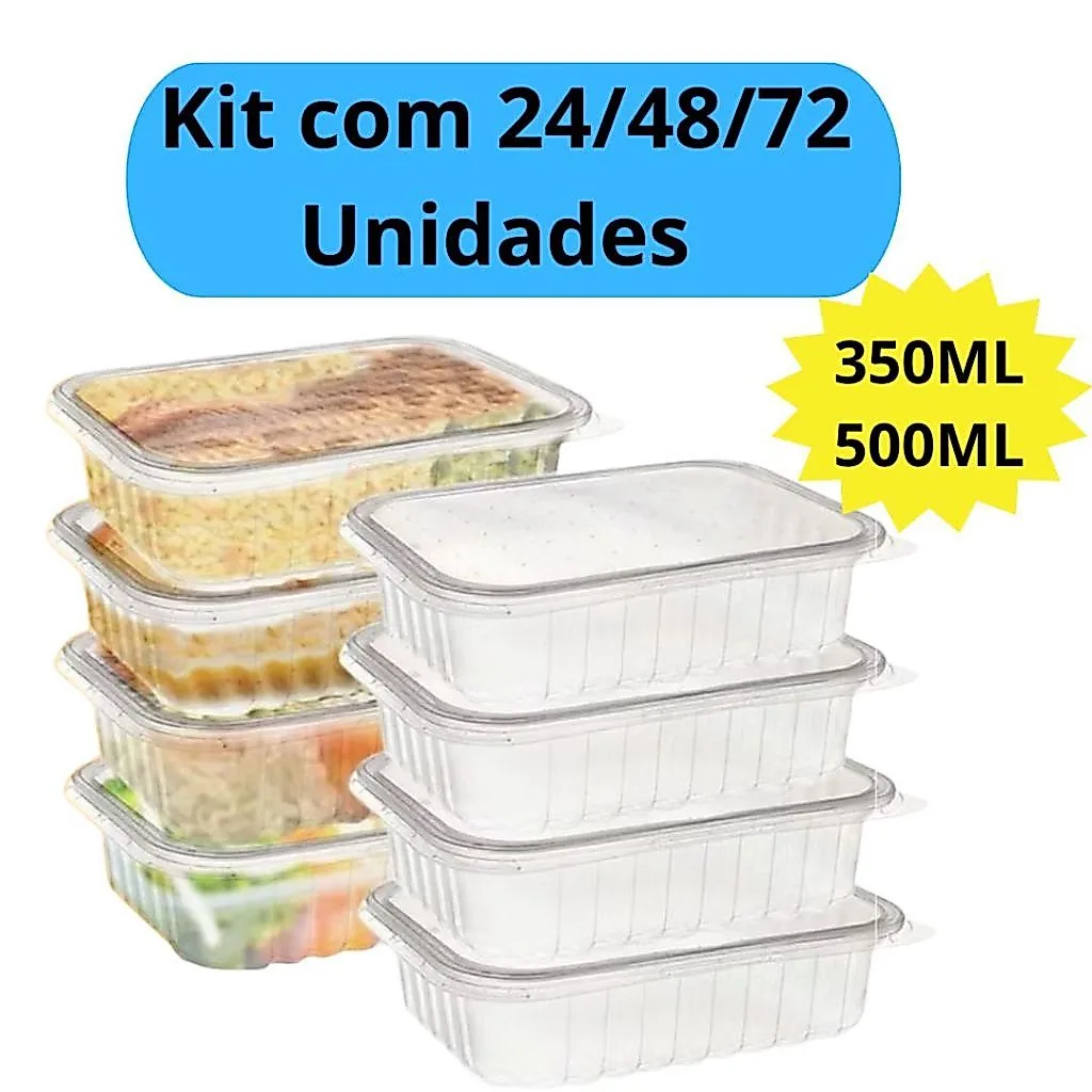 Kit de potes marmita com tampa