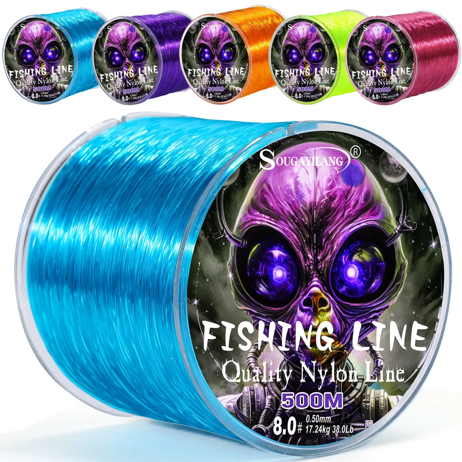 Linha de pesca Sougayilang de nylon monofilamento