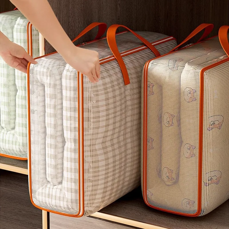 Saco organizador impermeável para cobertores