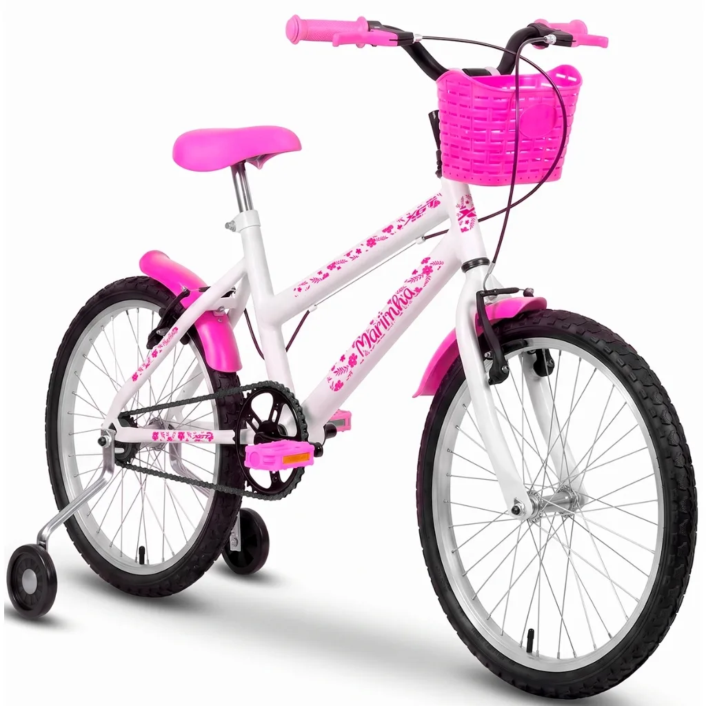 Bicicleta infantil aro 20 XGT com cestinha