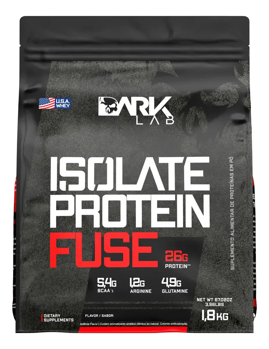Whey isolate protein Fuse de 1,8 kg