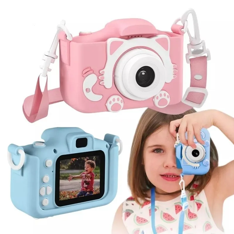 Câmera infantil digital para fotos e vídeos