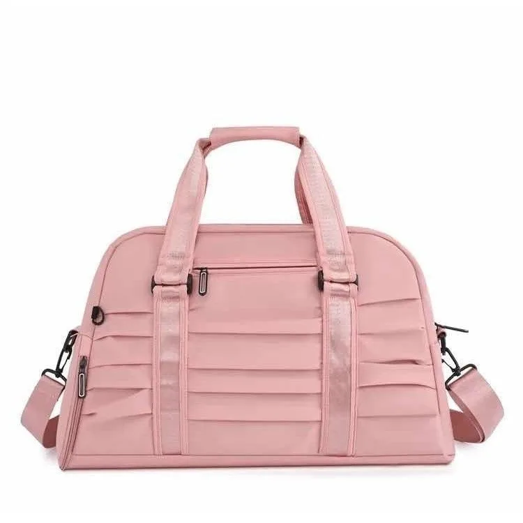 Bolsa de viagem impermeável de grande capacidade, bolsa de ombro de fitness esportiva ANJGG