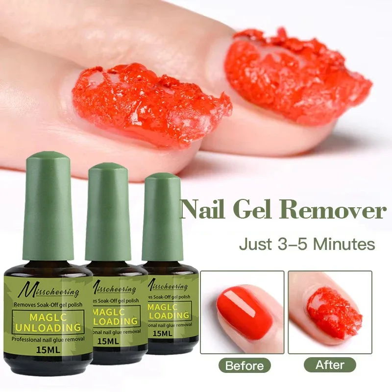 Removedor de esmalte em gel para manicure