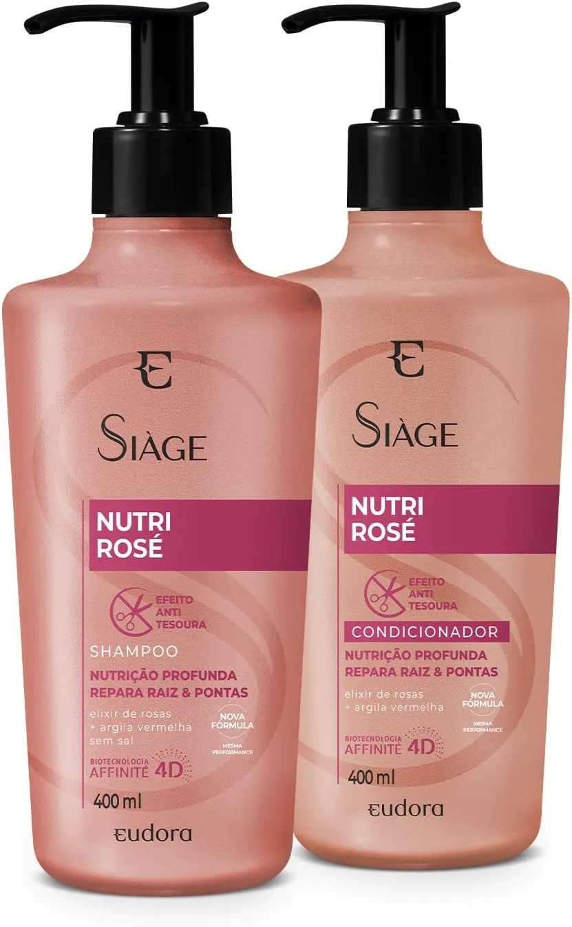 Kit capilar Eudora Siàge Nutri Rose