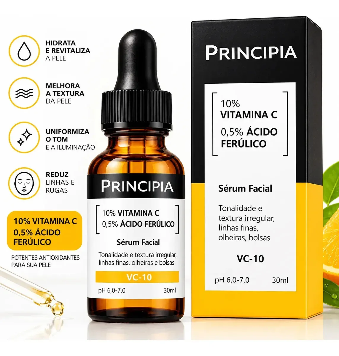 Sérum facial Principia Vitamina C-10