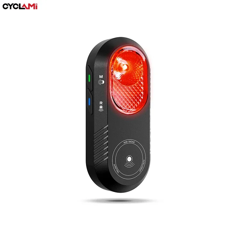 Lanterna traseira Cyclami LA150 para bicicleta com radar