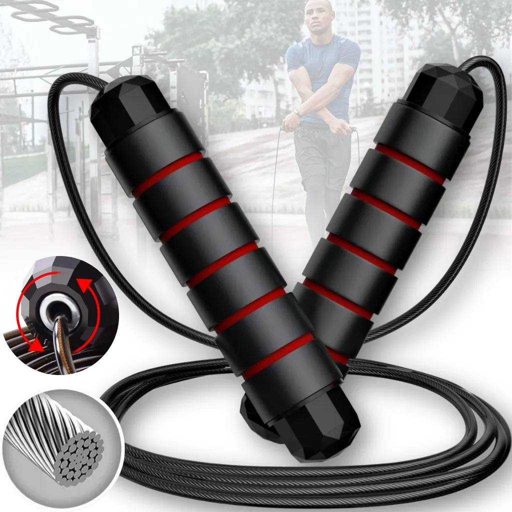 Corda de pular ajustável para exercícios