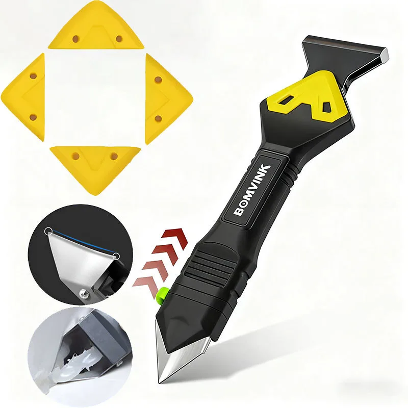 Kit de ferramentas para remover silicone e rejunte