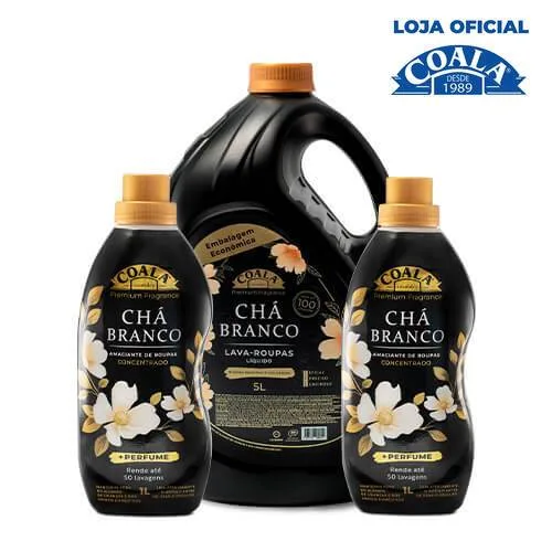 Kit de lava roupas Coala com amaciantes