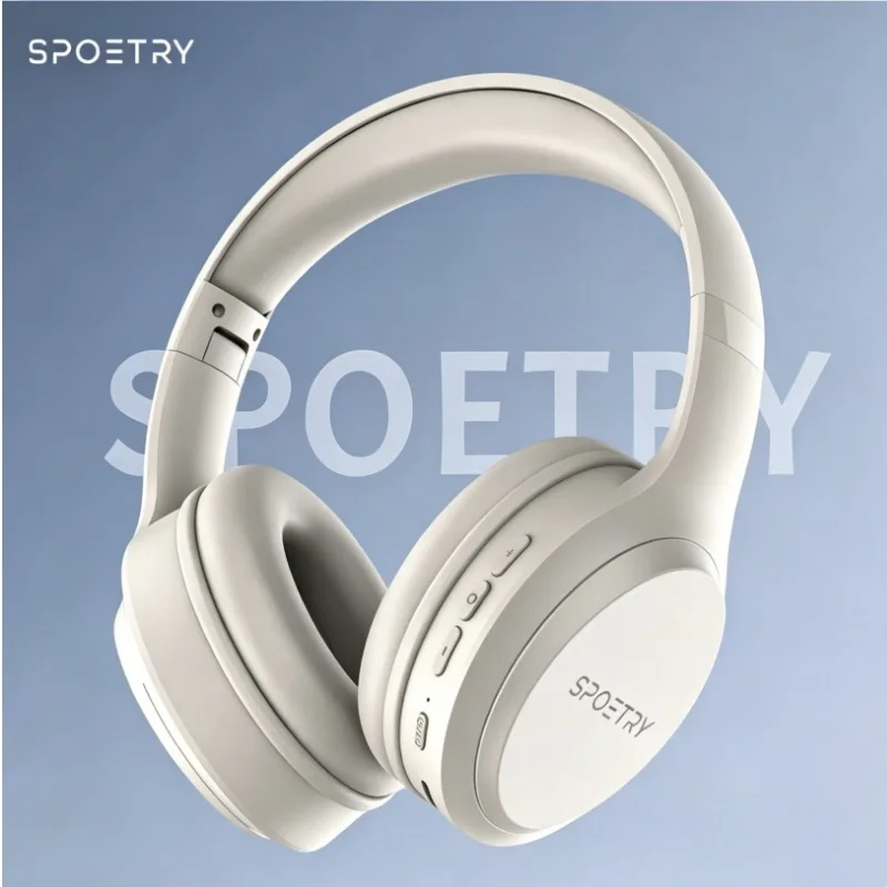 Fone Bluetooth Spoetry com cancelamento de ruído