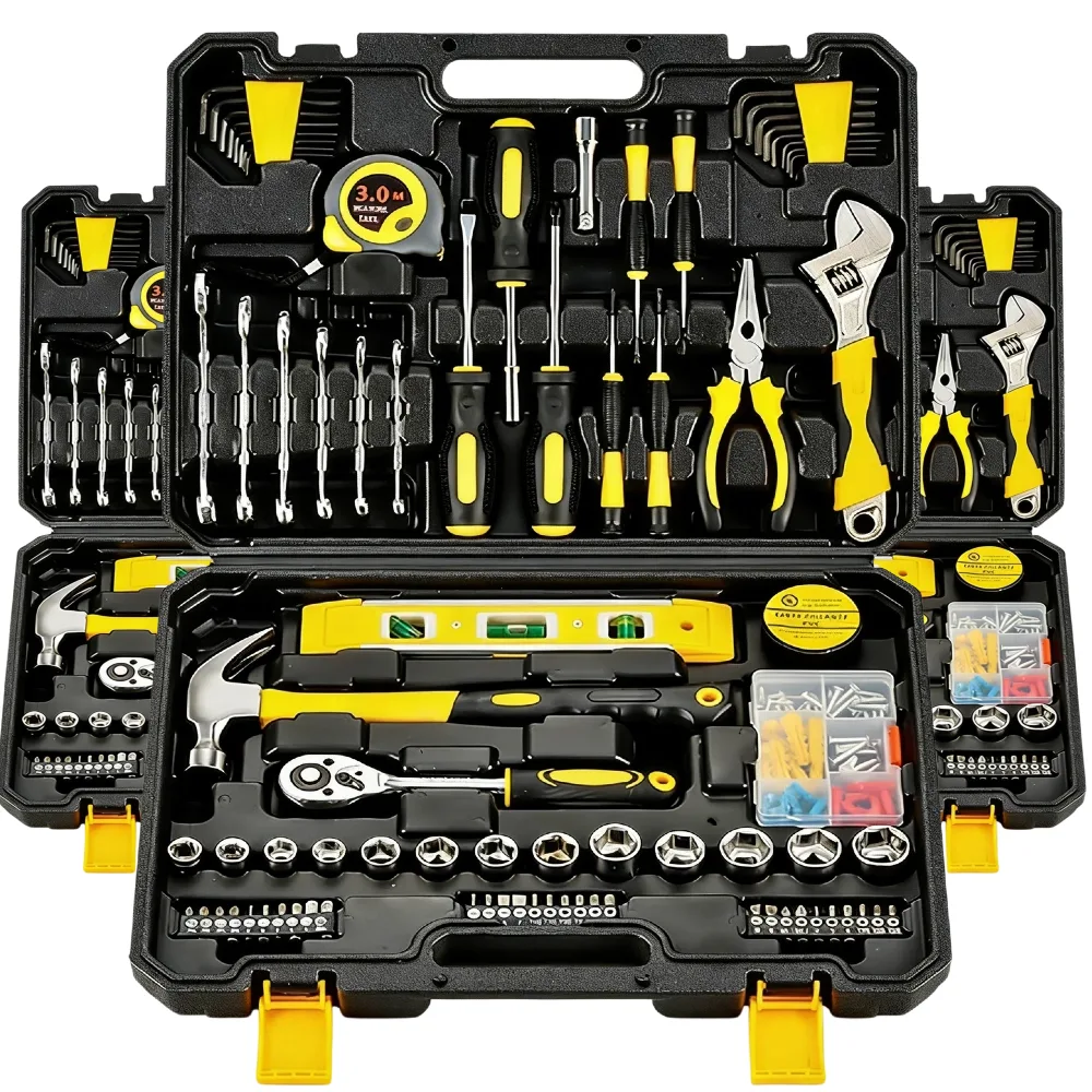 Kit Ferramentas Mecânica 108 Peças Profissional Completo Jogo de Chaves Soquete com Maleta Resistente