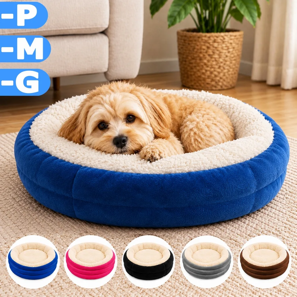 Cama pet macia para cães e gatos