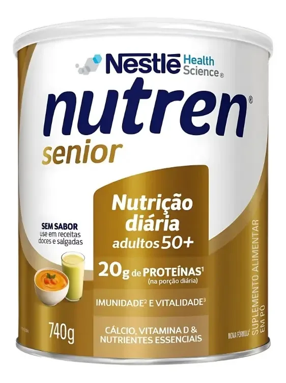 Suplemento em pó Nutren Senior 50+